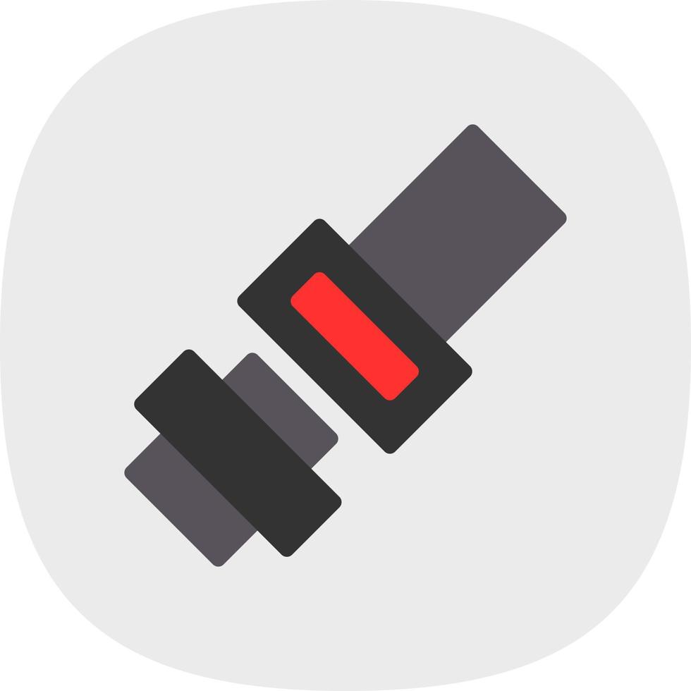 Safety Belt Vector Icon Design