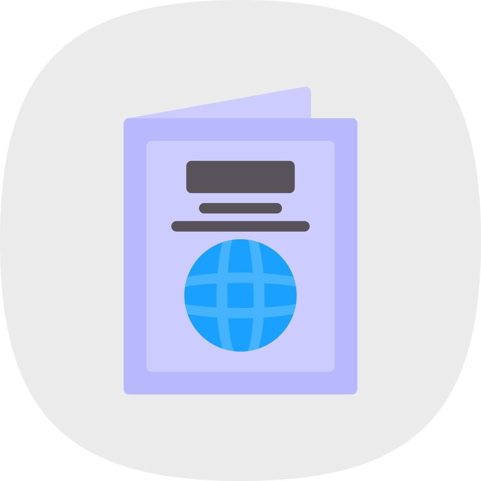 Passport Vector Icon Design