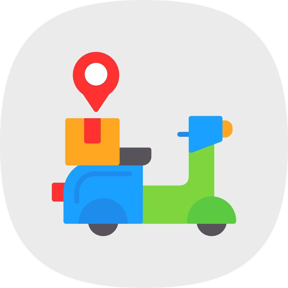 Delivery Location Vector Icon Design