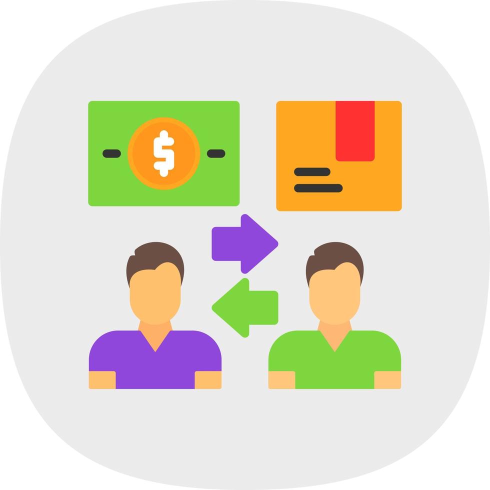 Payment On Delivery Vector Icon Design