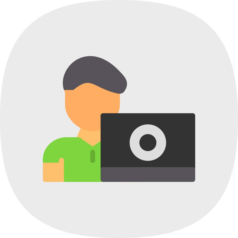 Boy Vector Icon Design