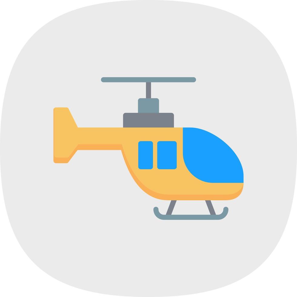 diseño de icono de vector de helicóptero