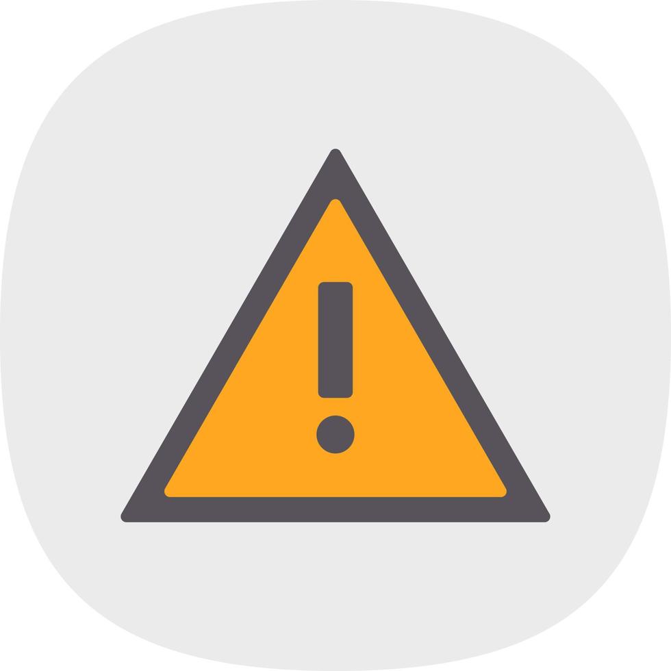 Exclamation Mark Vector Icon Design