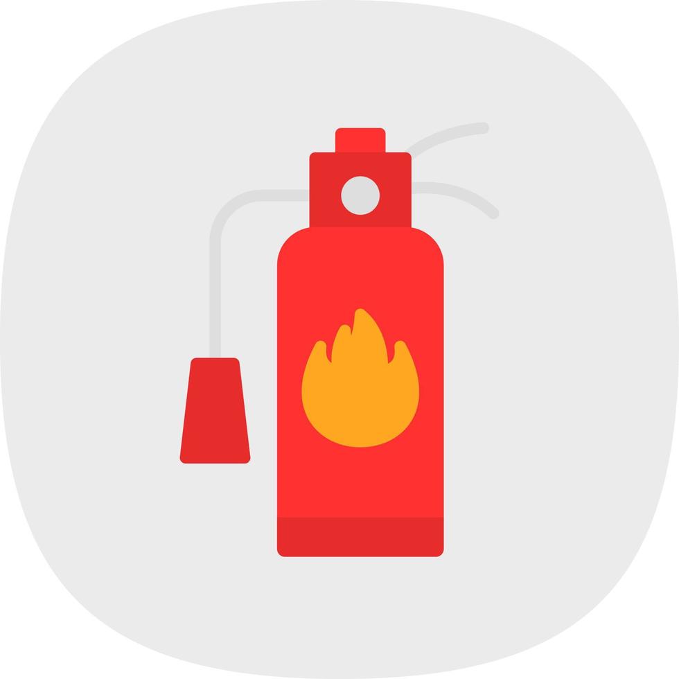 Fire Extinguisher Vector Icon Design