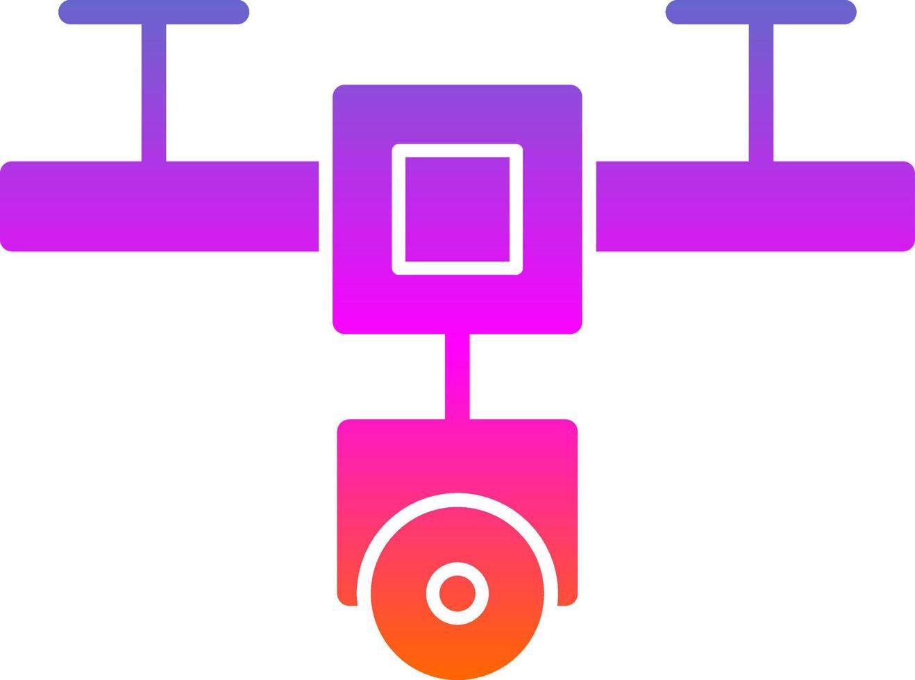 Drone Vector Icon Design