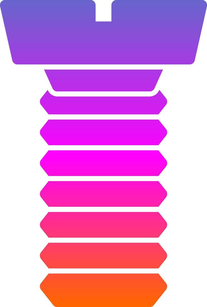 Screw Vector Icon Design