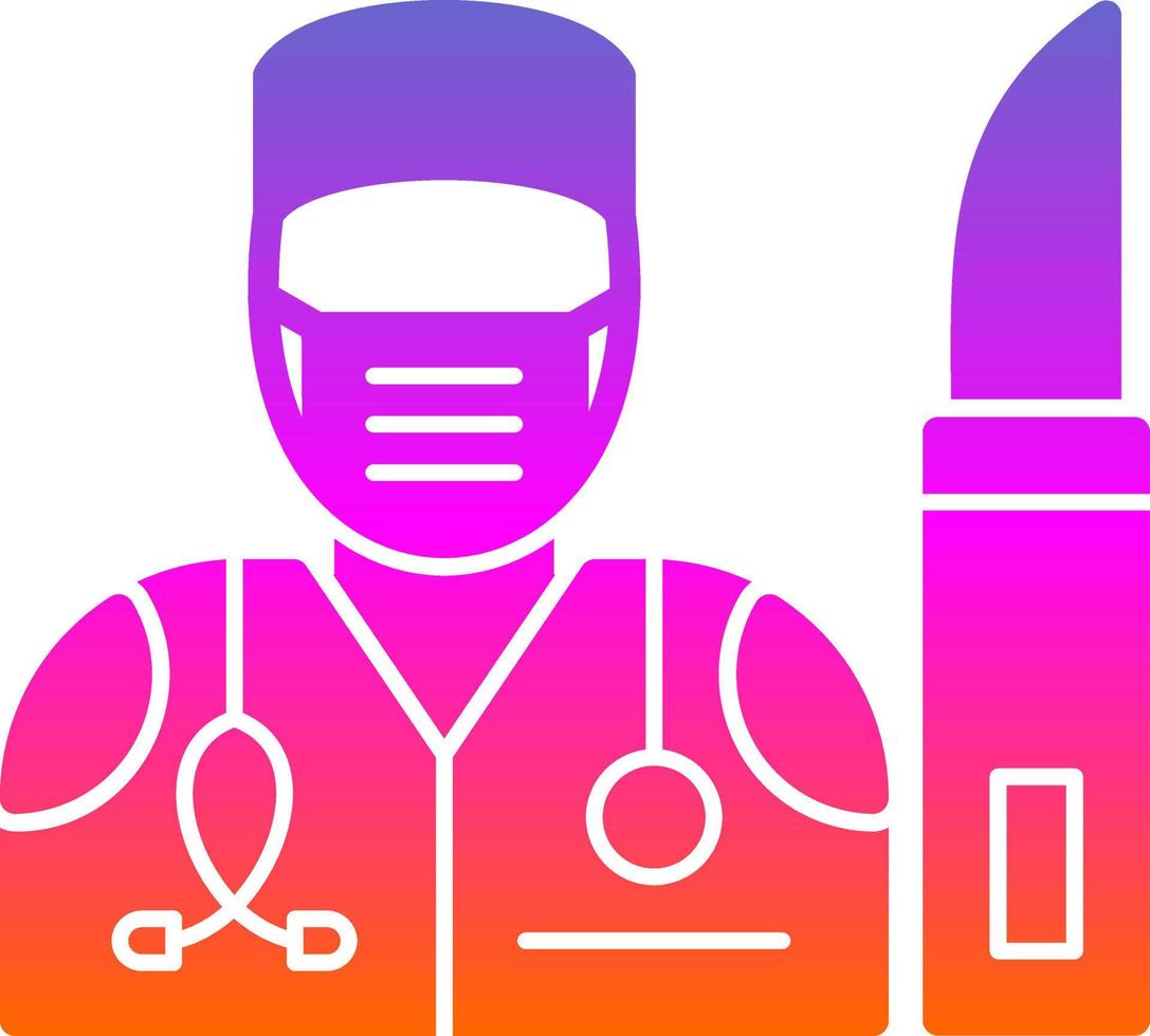Surgeon Vector Icon Design