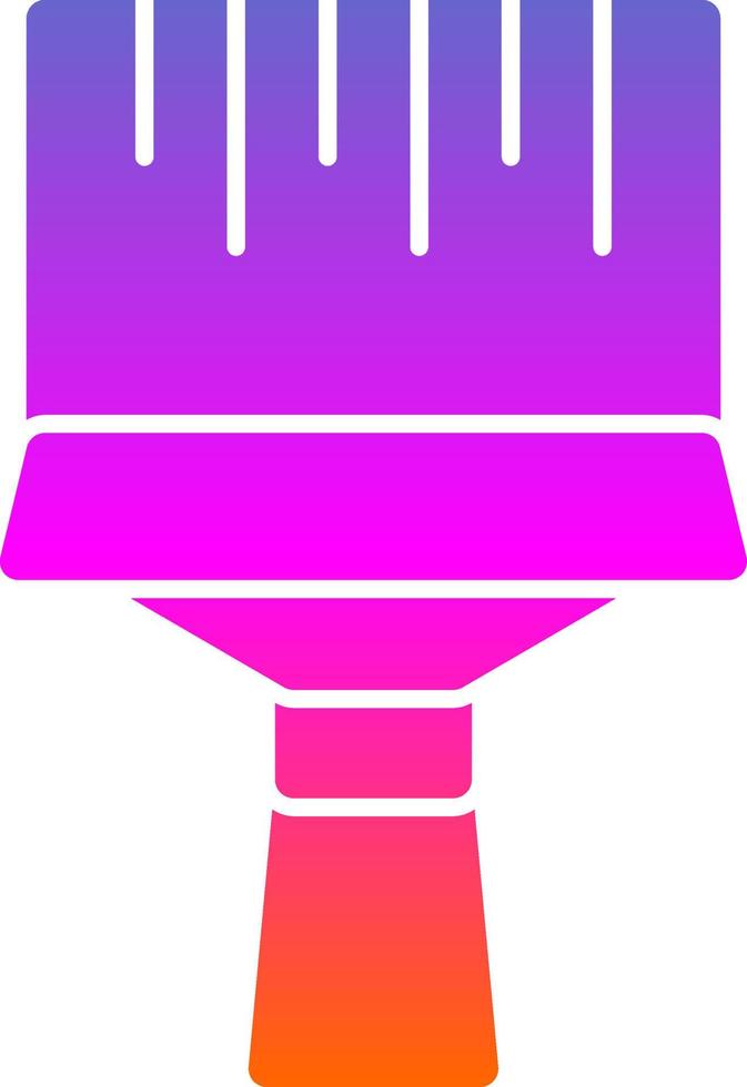 Paint Brush Vector Icon Design