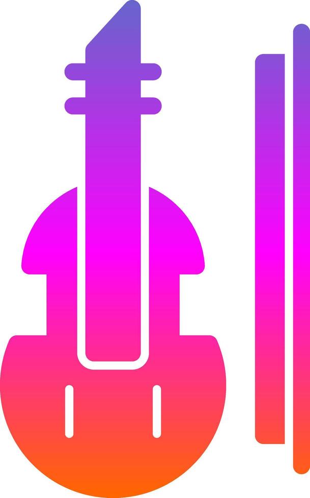 Violin Vector Icon Design