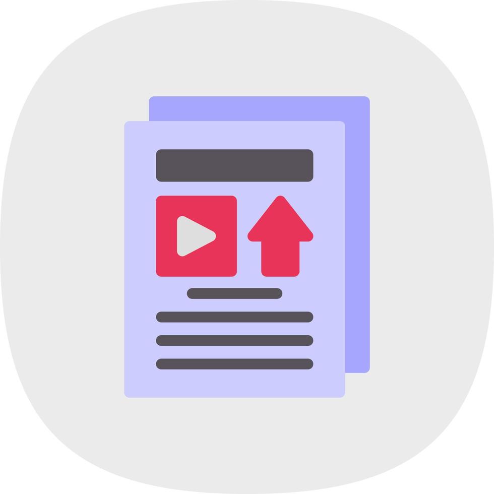 Content Vector Icon Design