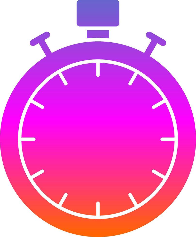 Stopwatch Vector Icon Design