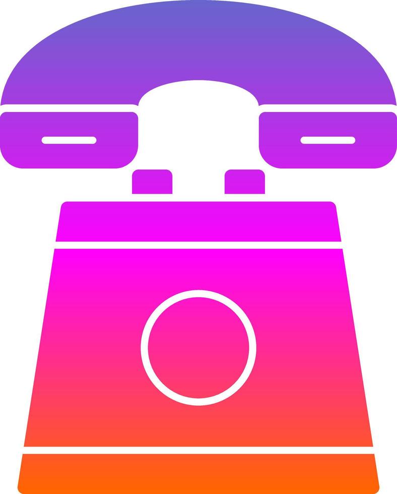 Telephone Vector Icon Design