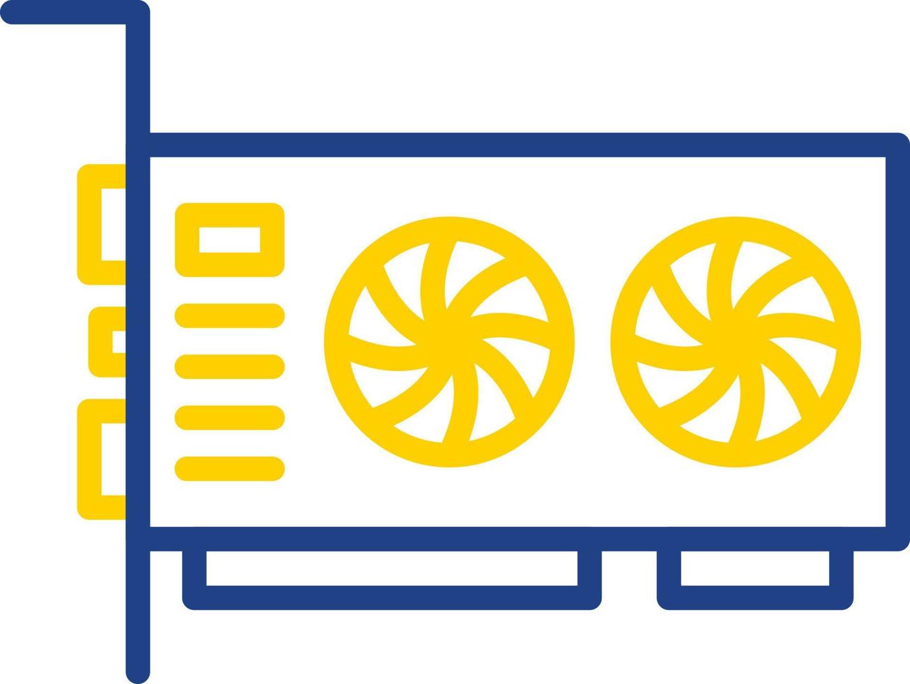Vga Card Vector Icon Design