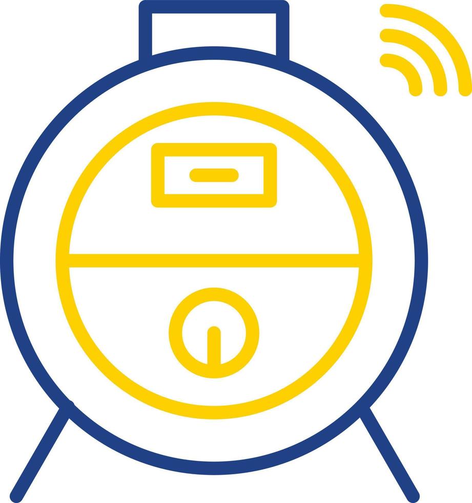 Robot Vacuum Vector Icon Design