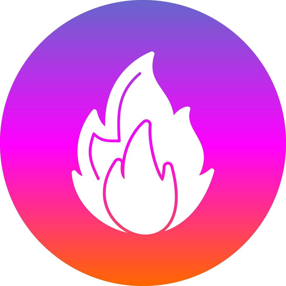 Flame Vector Icon Design