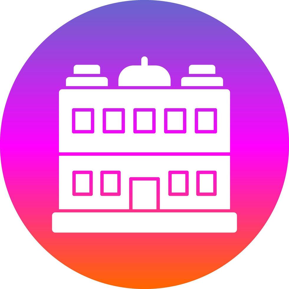 Mansion Vector Icon Design