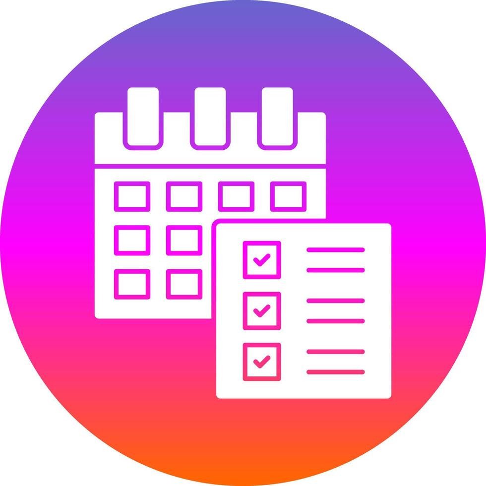 Checklist Vector Icon Design