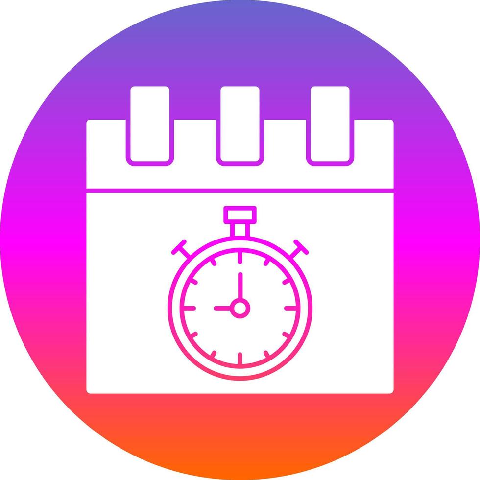 Timer Vector Icon Design