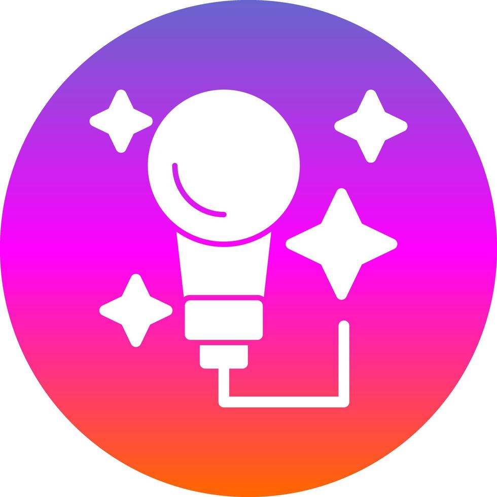 Mike Vector Icon Design