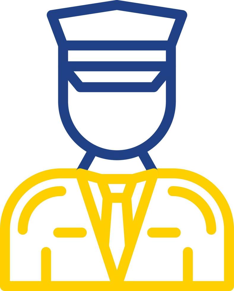Pilot Vector Icon Design