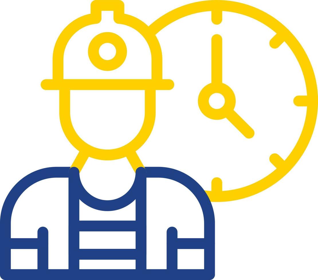 Working Hours Vector Icon Design