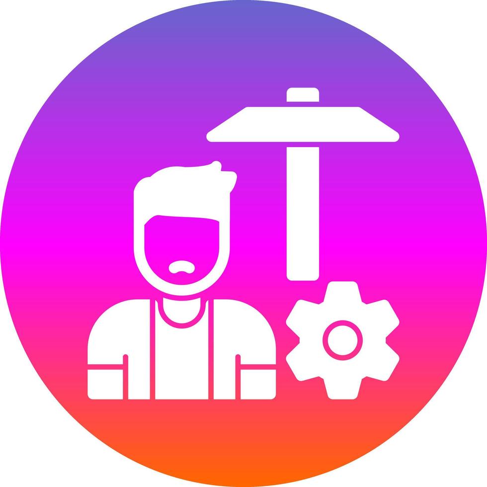 Child Labour Vector Icon Design