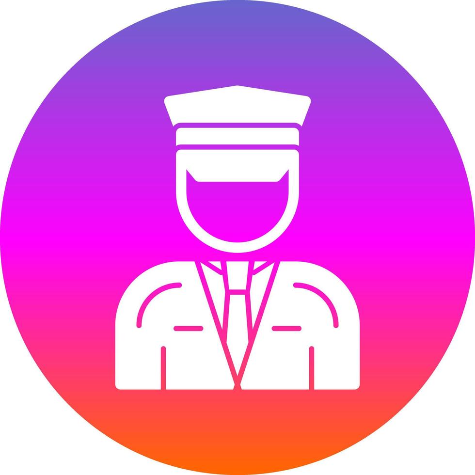 Pilot Vector Icon Design