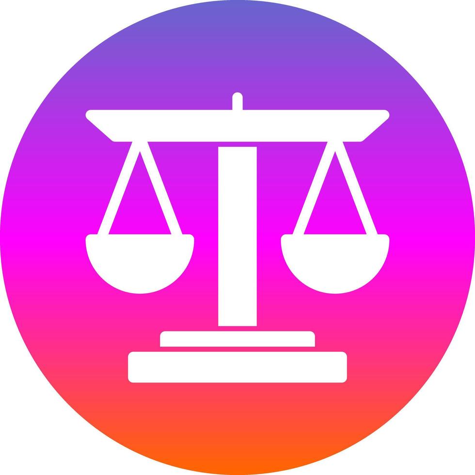 Law Vector Icon Design