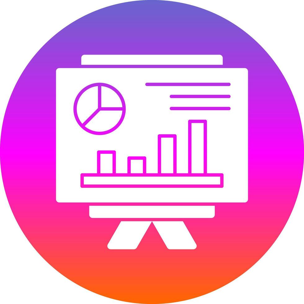 Presentation Vector Icon Design