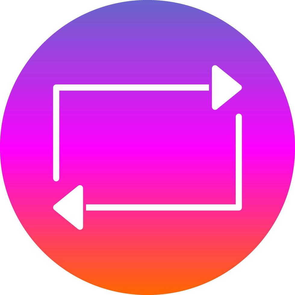 Loop Vector Icon Design