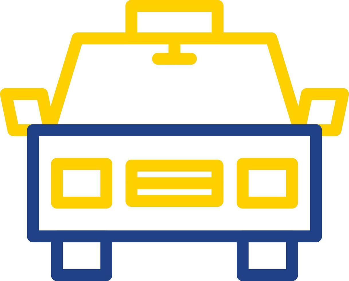 Taxi Vector Icon Design