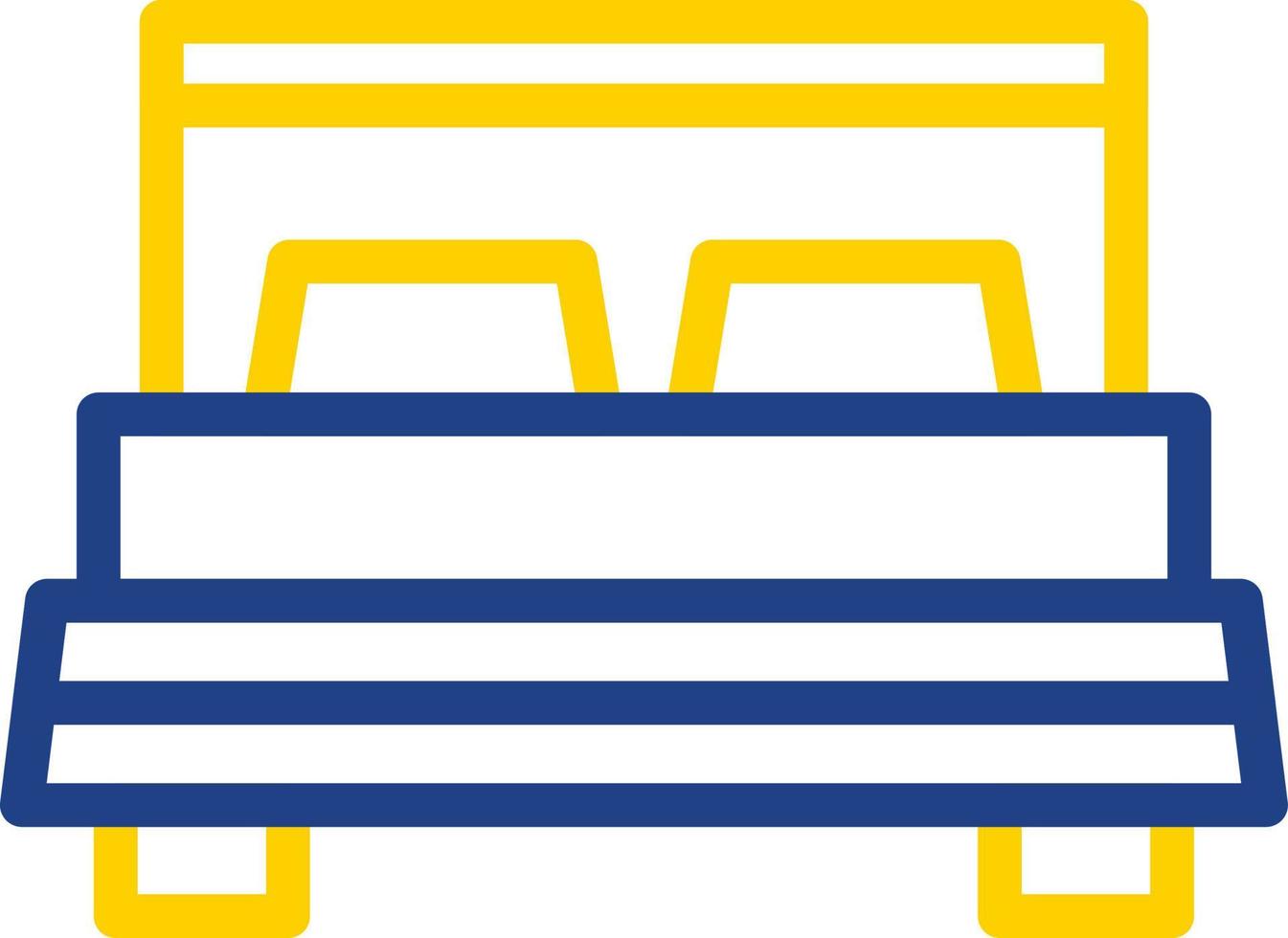 Bed Vector Icon Design