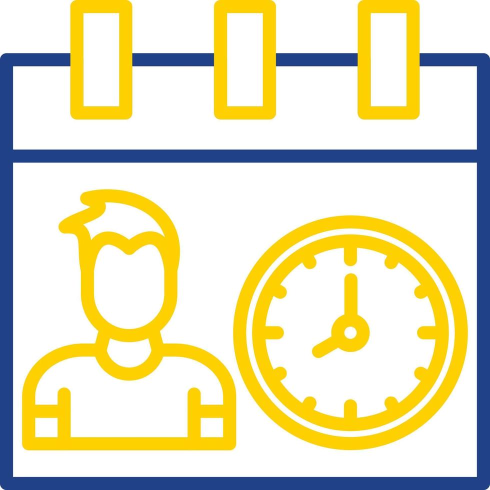 Working Hours Vector Icon Design