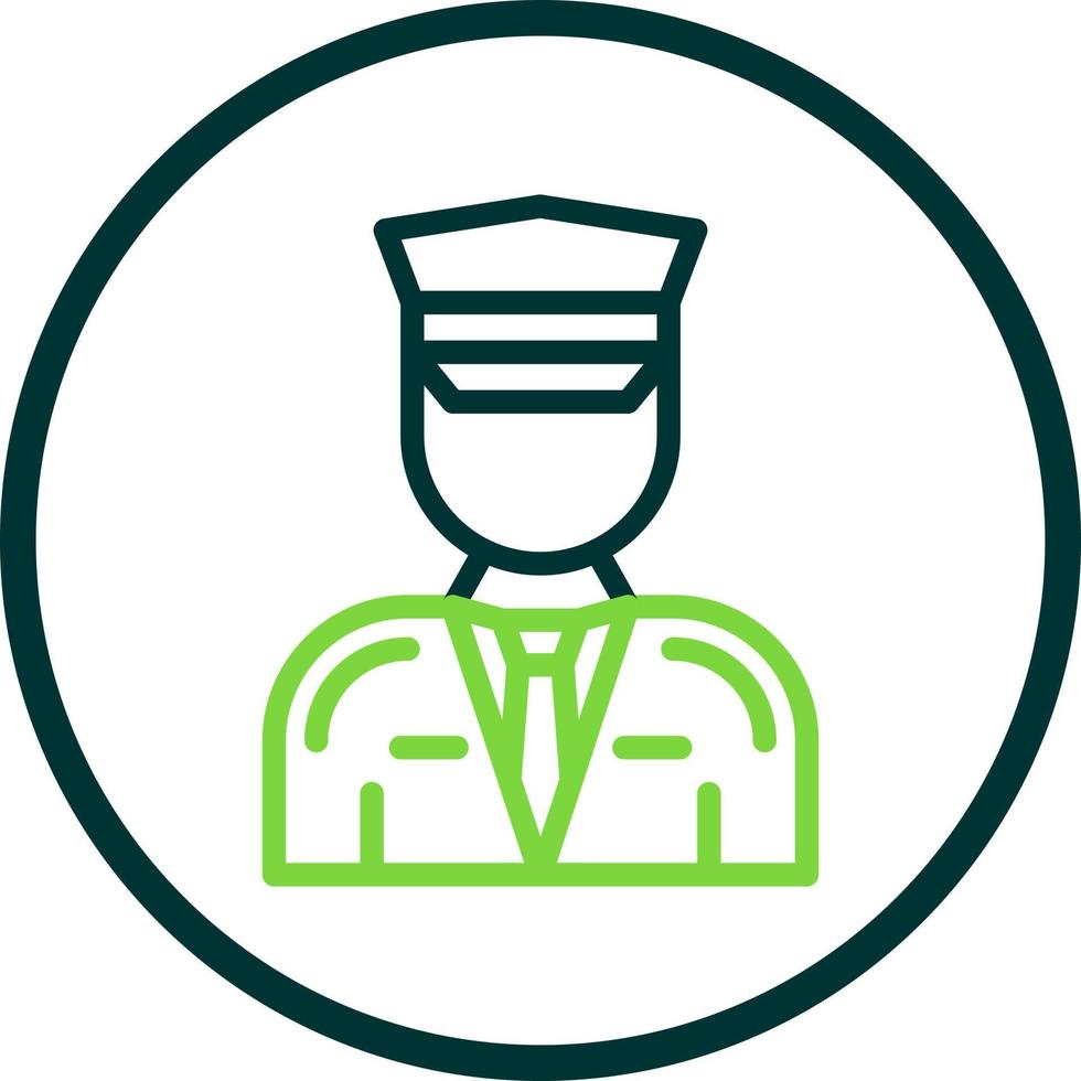 Pilot Vector Icon Design