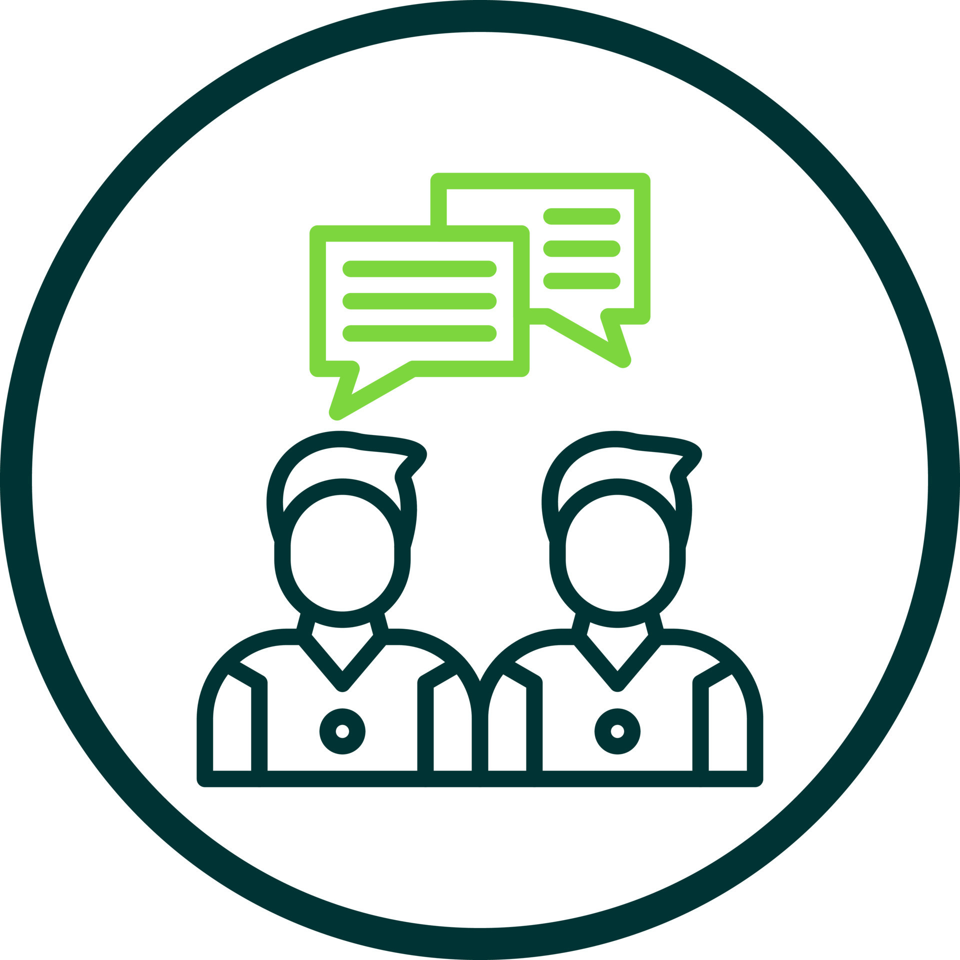 Face To Face Vector Icon Design 16371880 Vector Art at Vecteezy