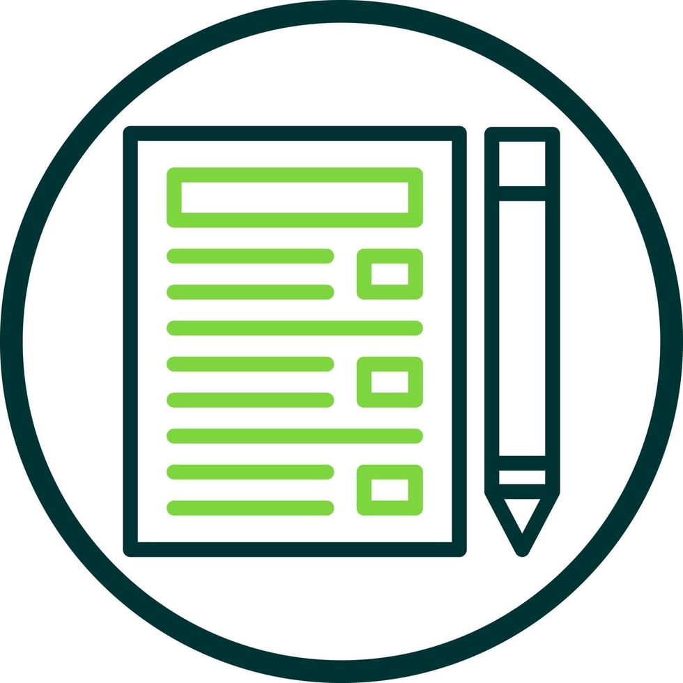 Task List Vector Icon Design