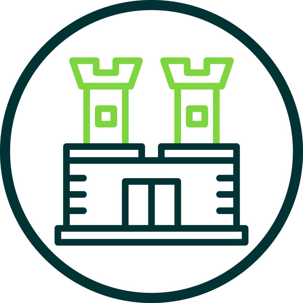 Castle Vector Icon Design