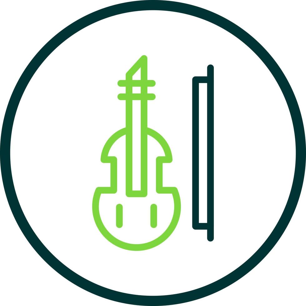 Violin Vector Icon Design