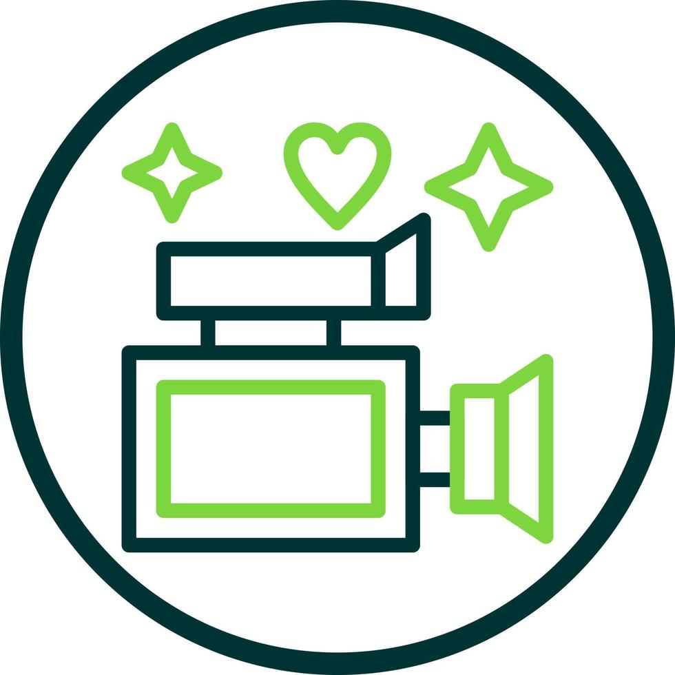 Video Camera Vector Icon Design