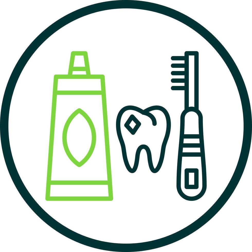 Dental Hygiene Vector Icon Design