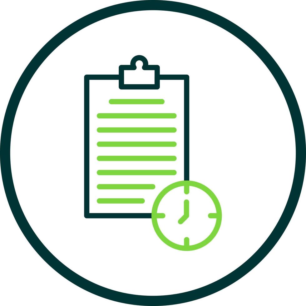 Pending Tasks Vector Icon Design