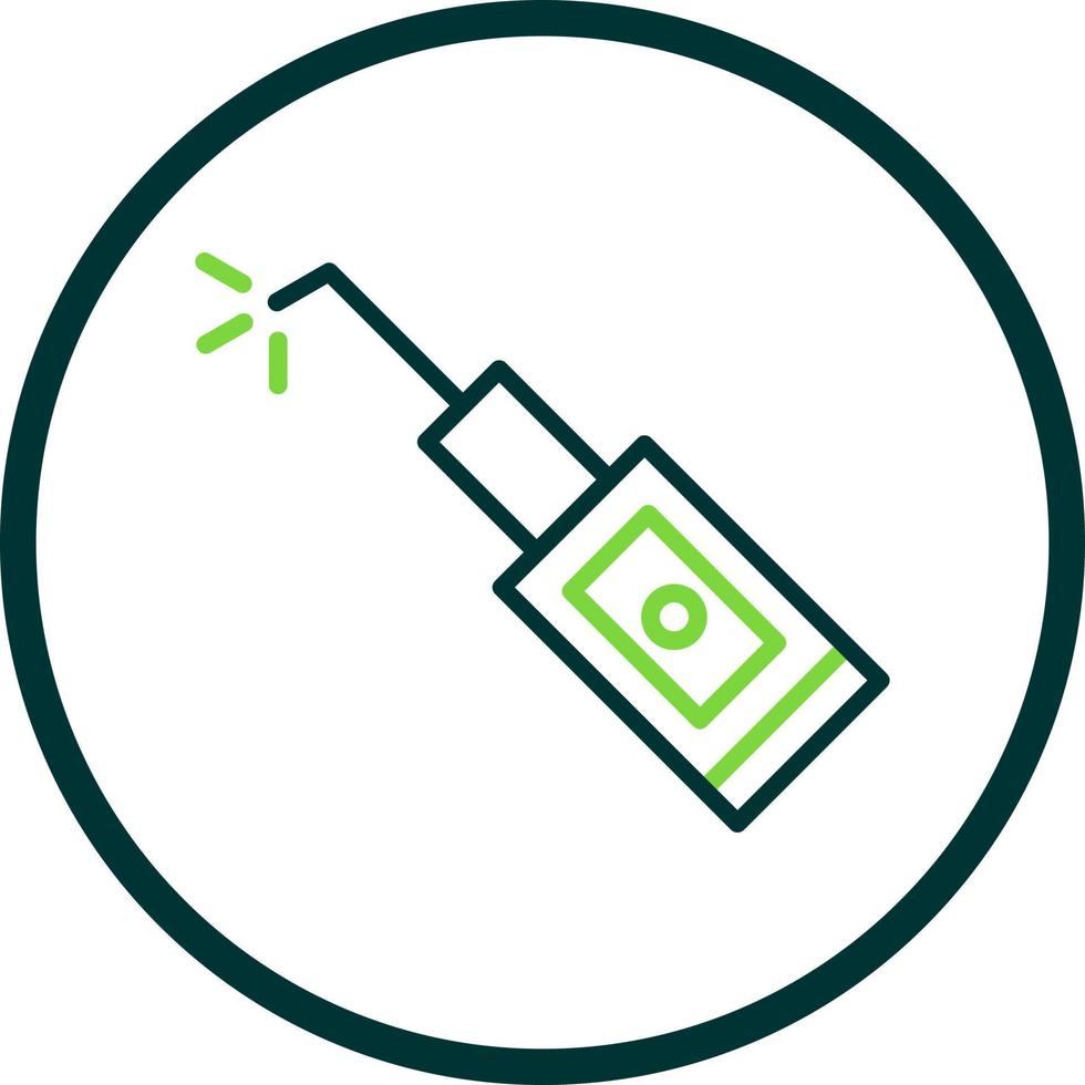 Dental Irrigator Vector Icon Design
