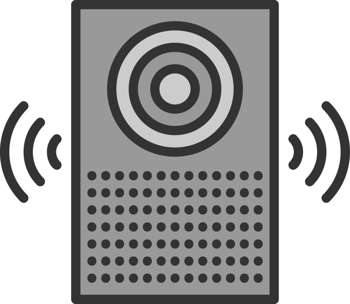 Smart Speaker Vector Icon Design