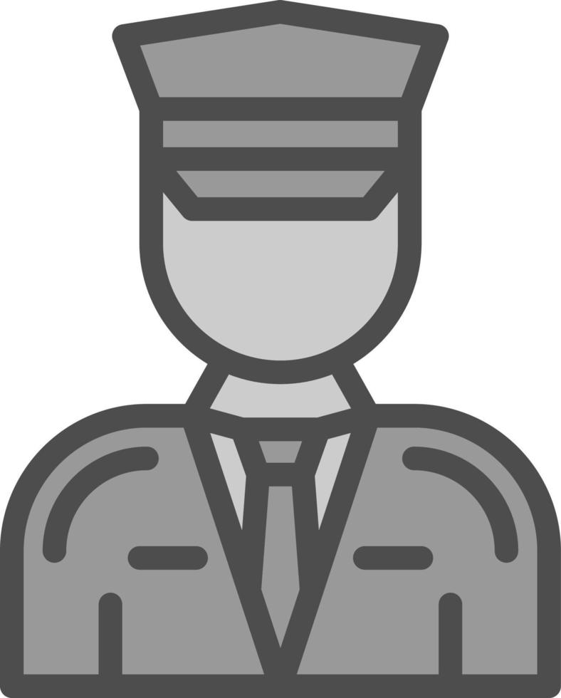 Pilot Vector Icon Design