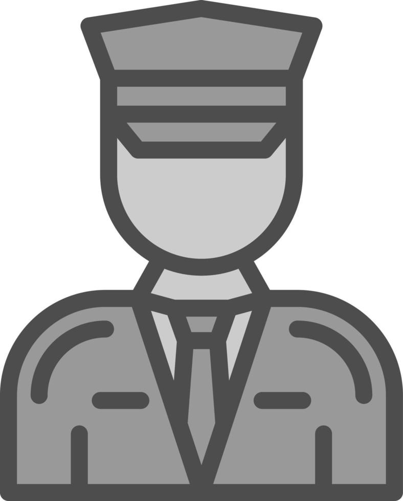 Pilot Vector Icon Design