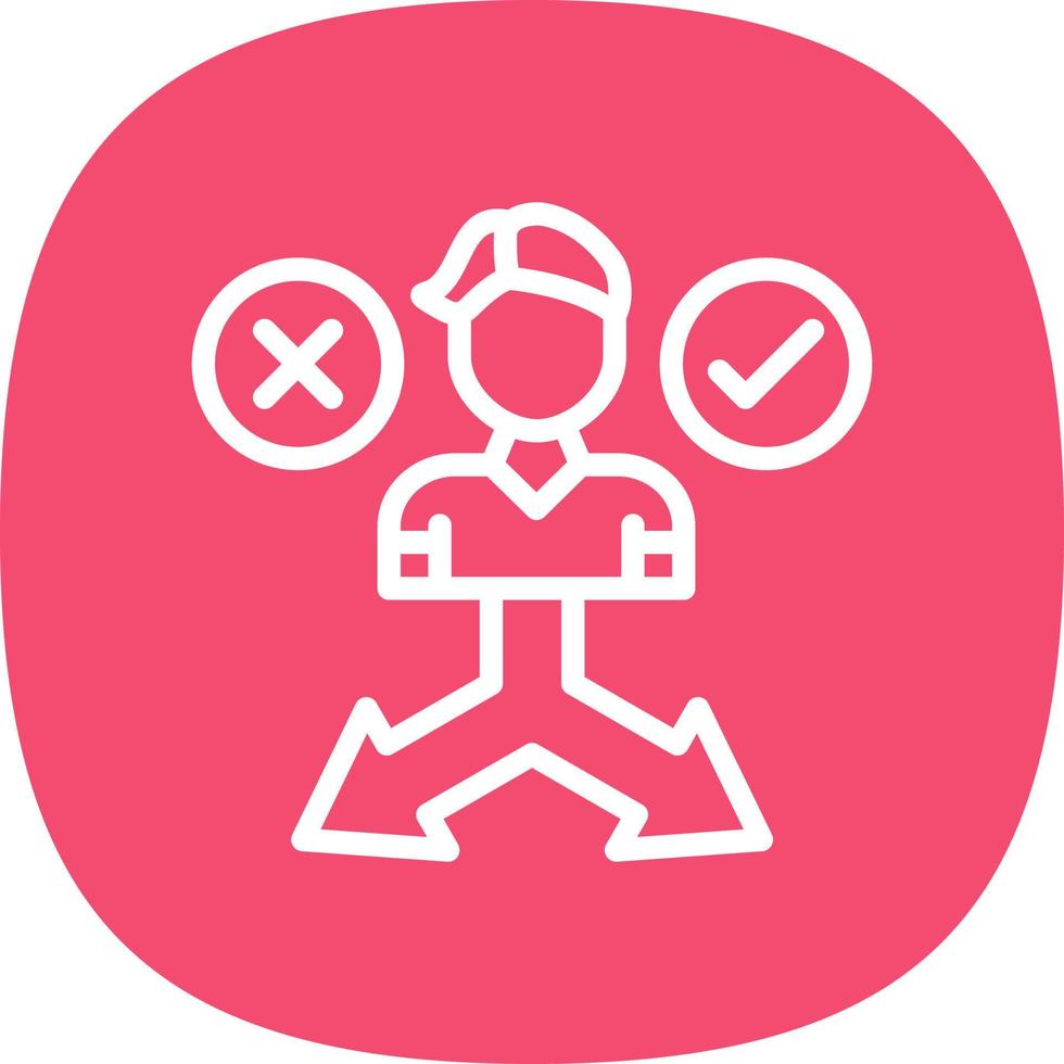 Guidance Vector Icon Design