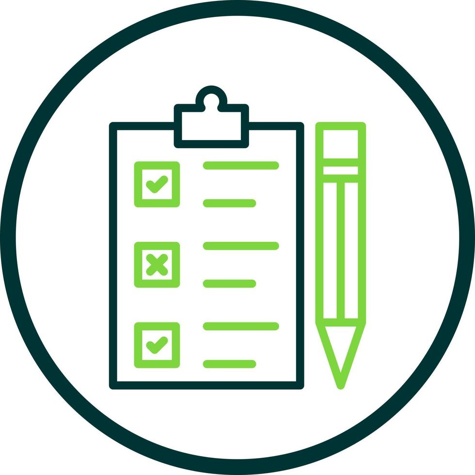 Task List Vector Icon Design