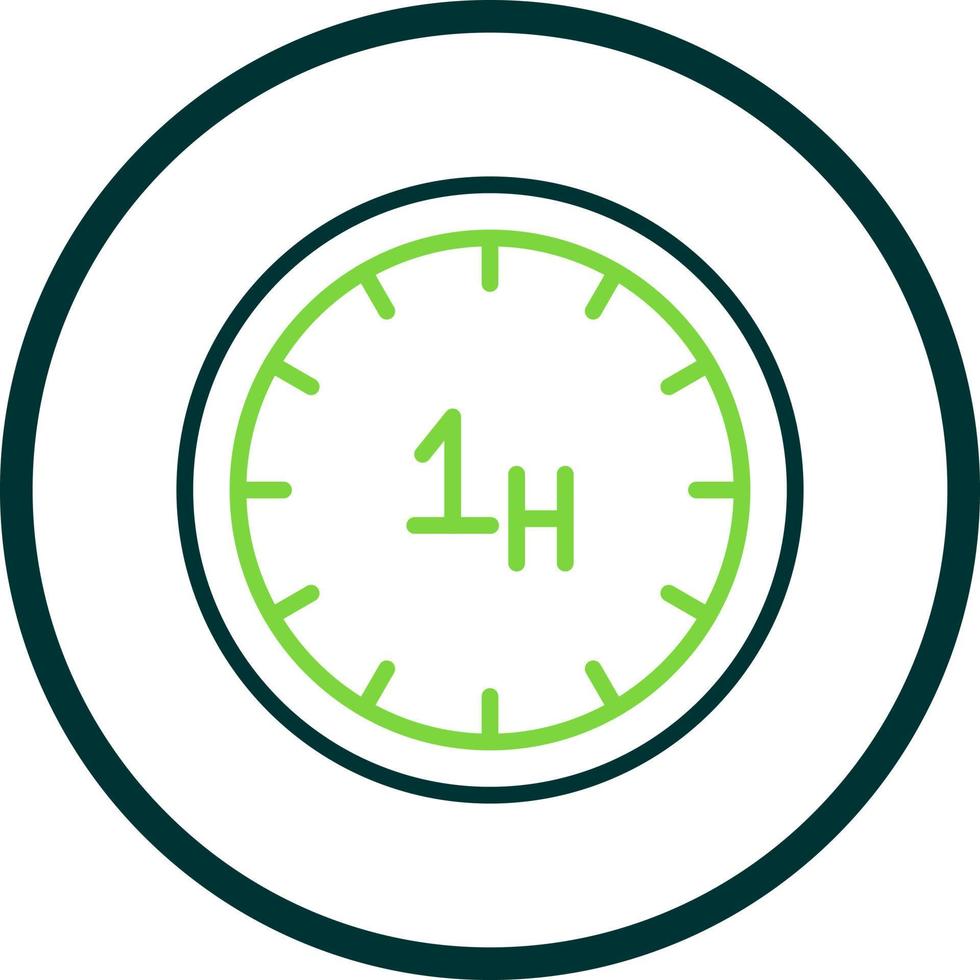 Hour Vector Icon Design