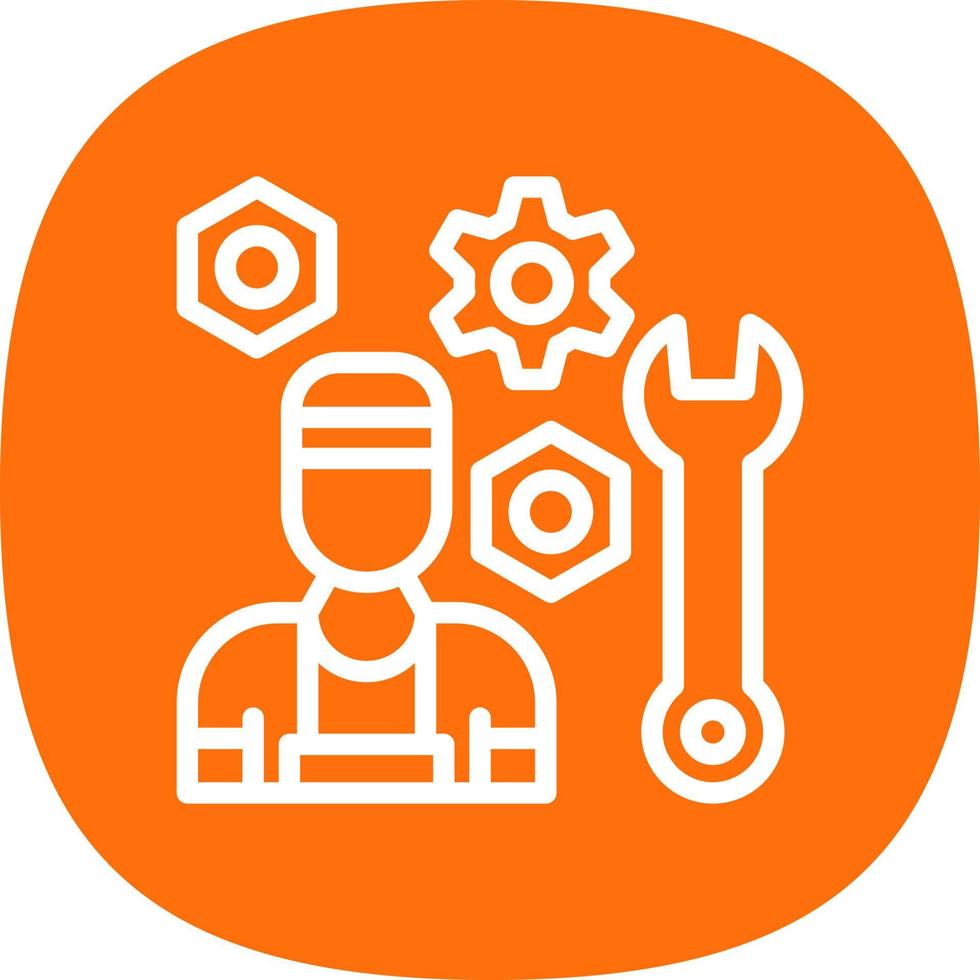 Mechanic Vector Icon Design