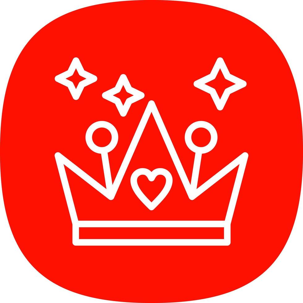 Crown Vector Icon Design